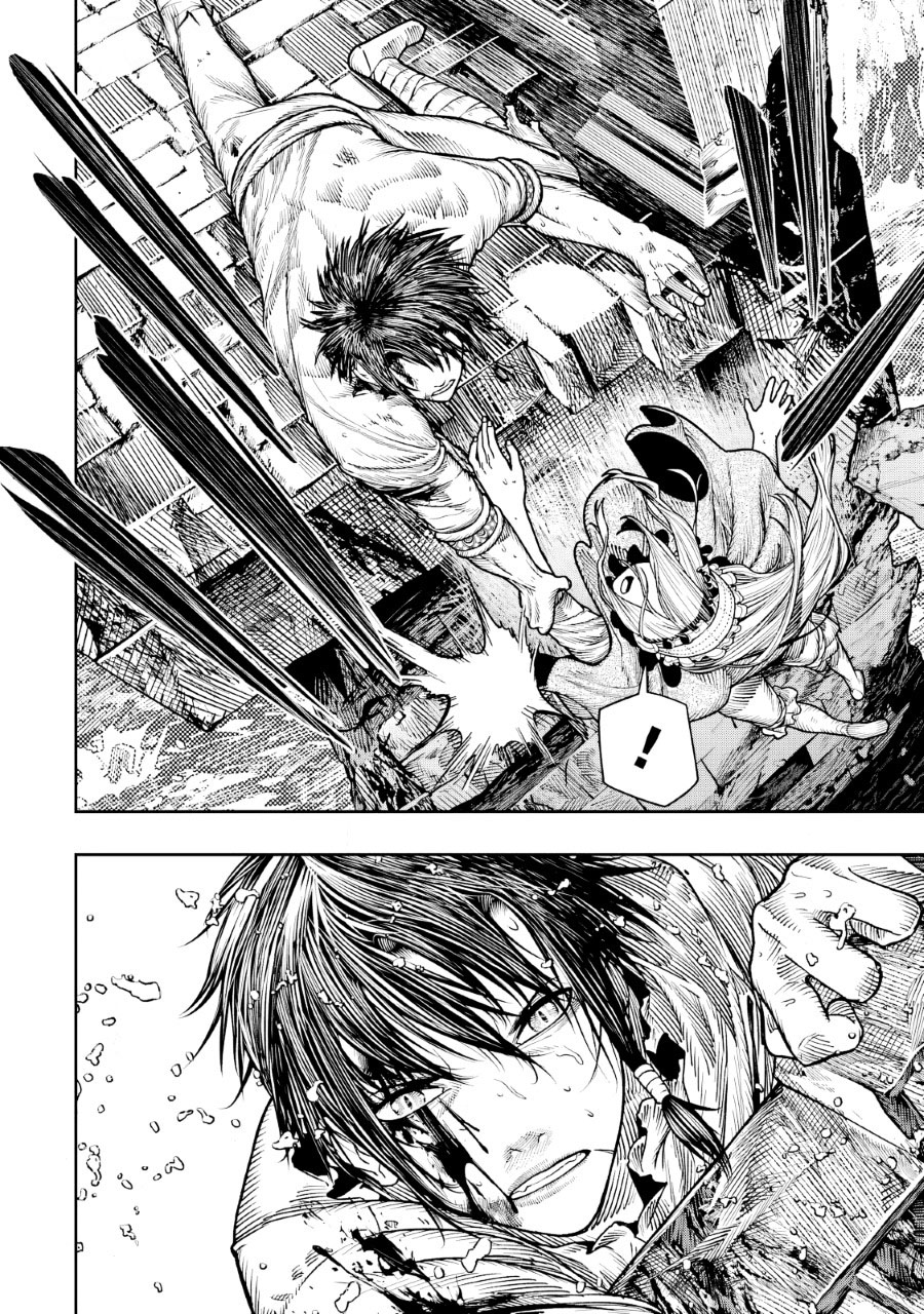 Halaman 39 dari Blood-crawling Princess of a ruined Country Chapter 11
