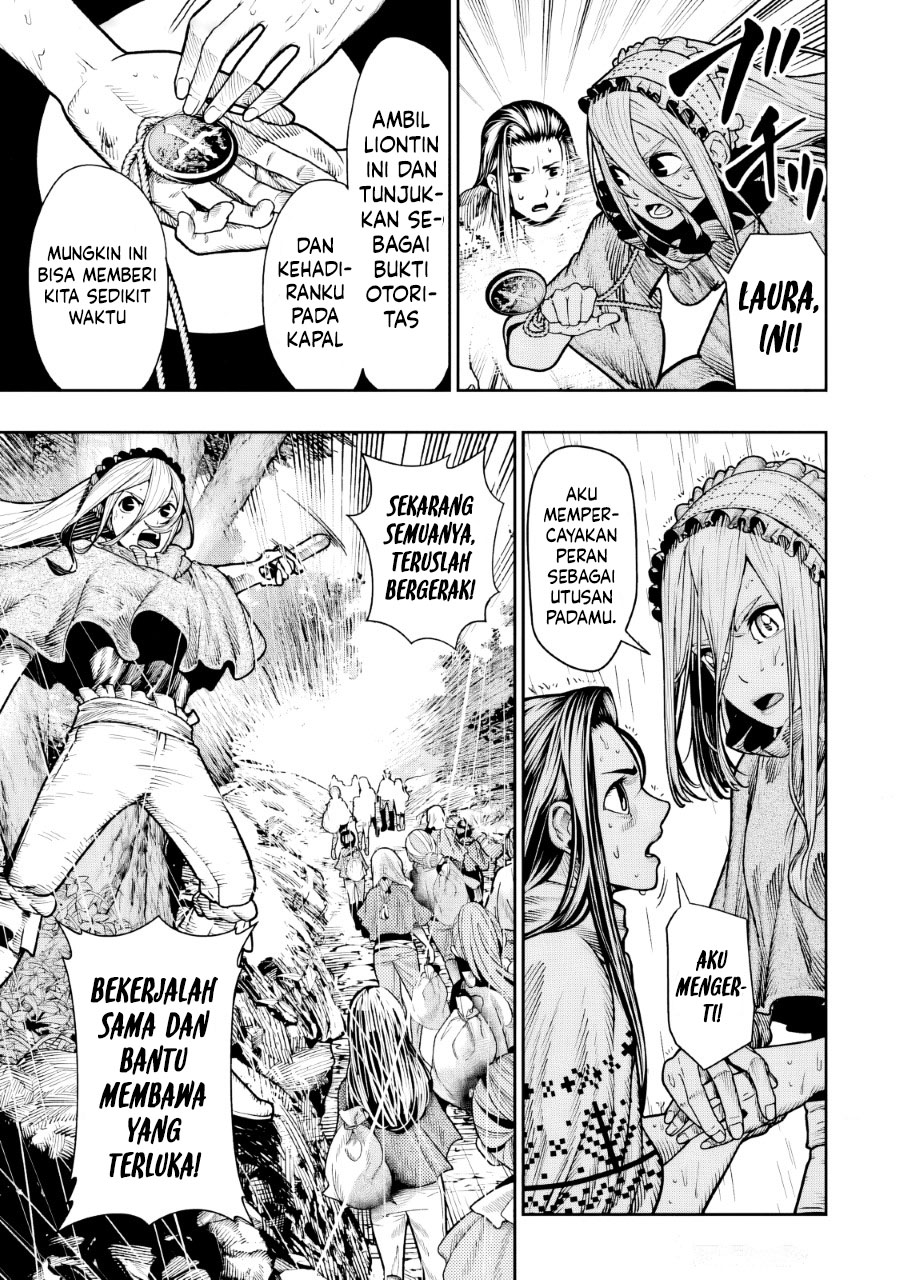 Halaman 8 dari Blood-crawling Princess of a ruined Country Chapter 11
