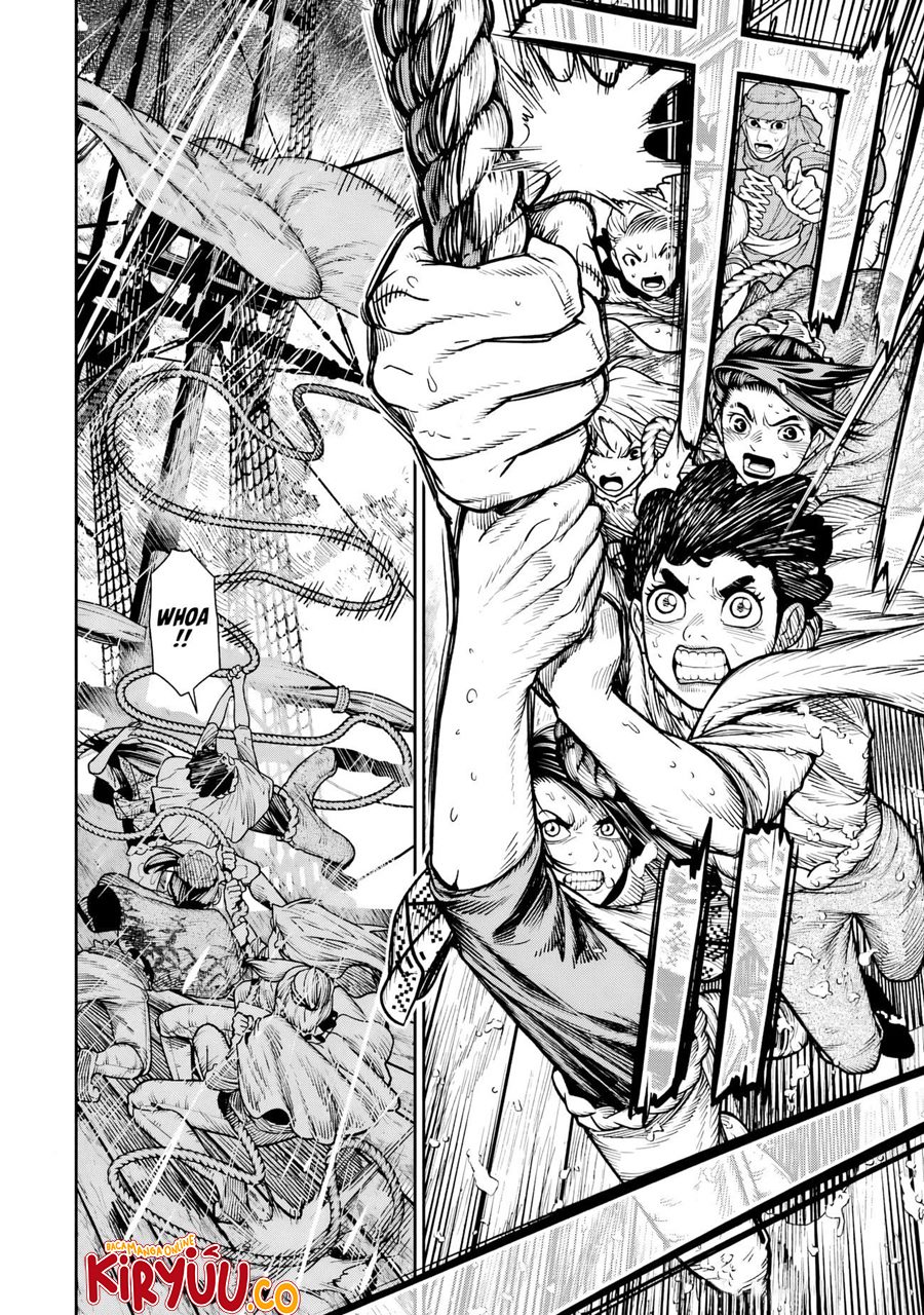 Halaman 17 dari Blood-crawling Princess of a ruined Country Chapter 12