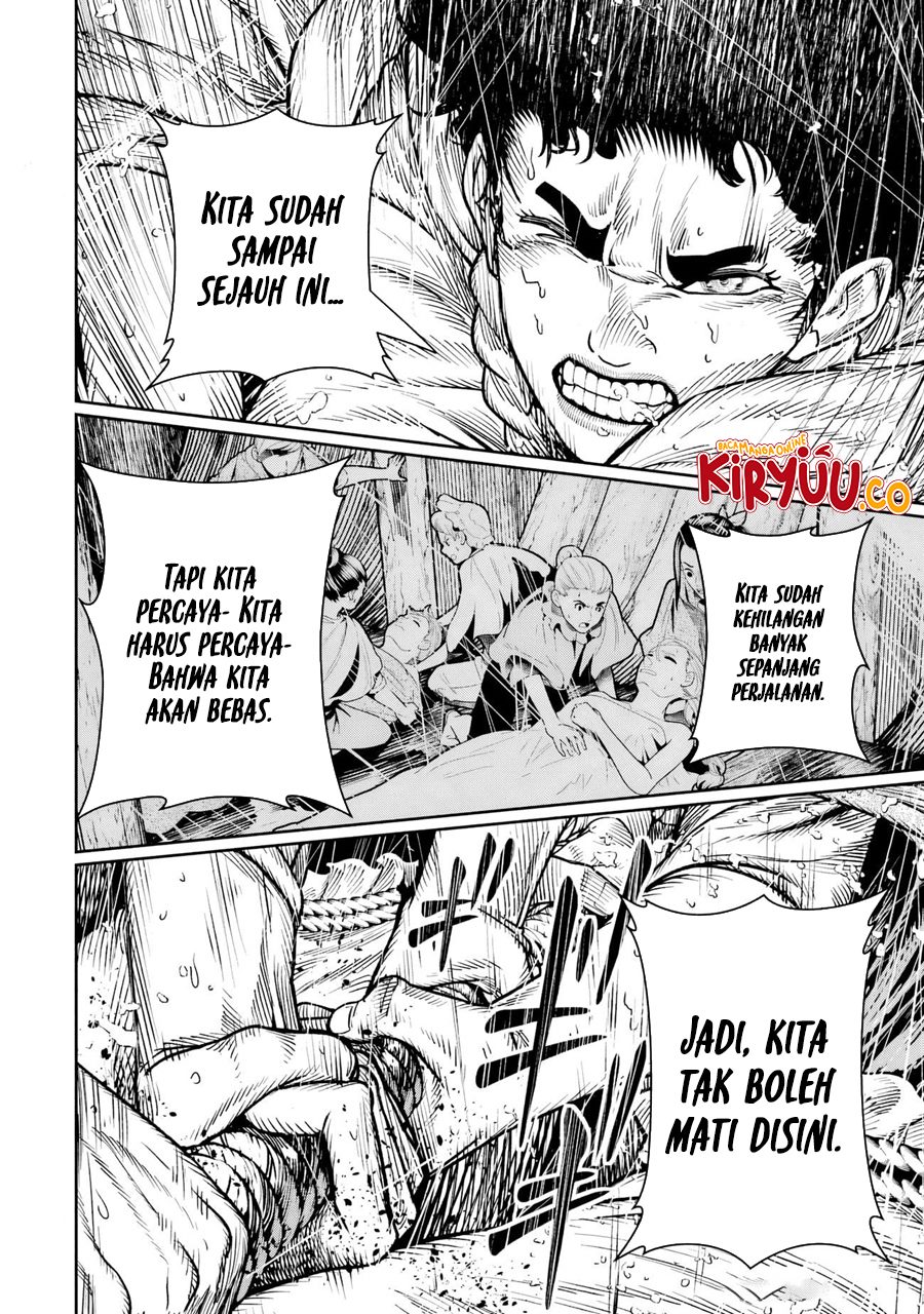 Halaman 19 dari Blood-crawling Princess of a ruined Country Chapter 12