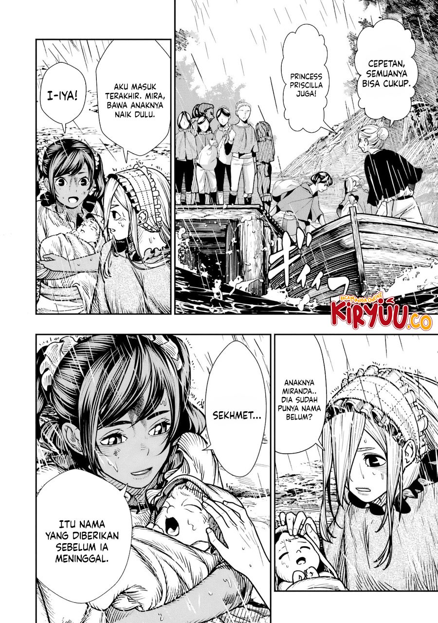 Halaman 32 dari Blood-crawling Princess of a ruined Country Chapter 12