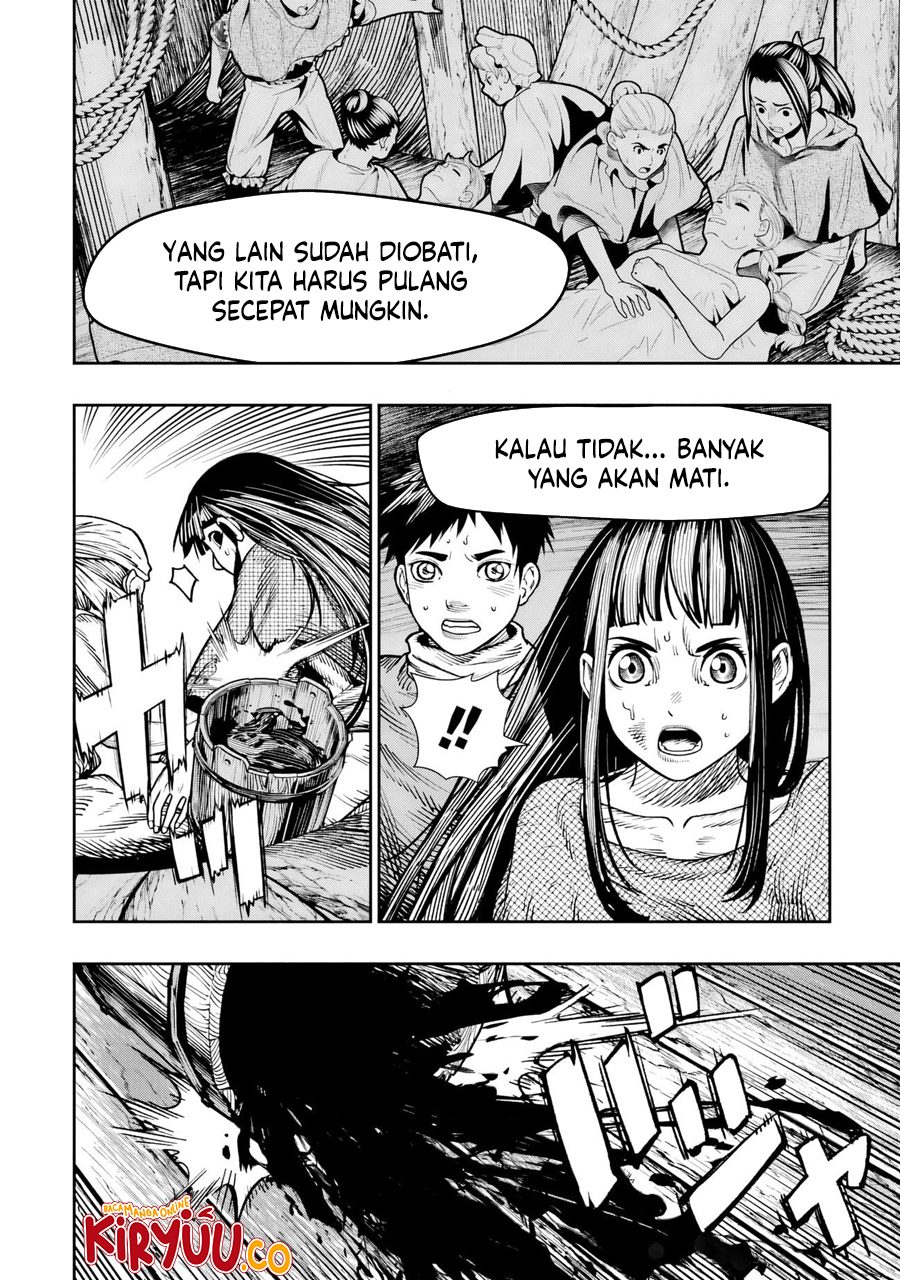 Halaman 9 dari Blood-crawling Princess of a ruined Country Chapter 12