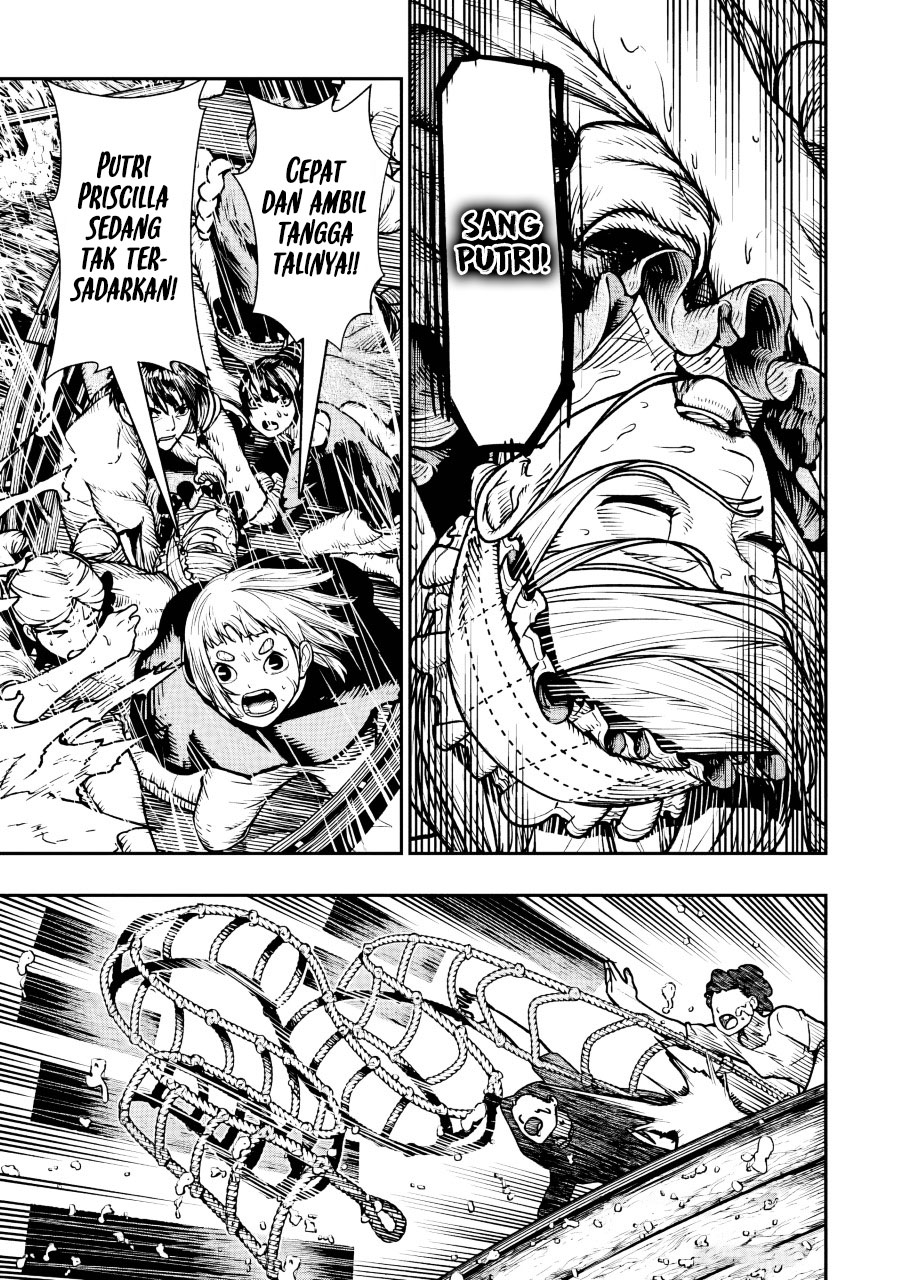 Halaman 10 dari Blood-crawling Princess of a ruined Country Chapter 14
