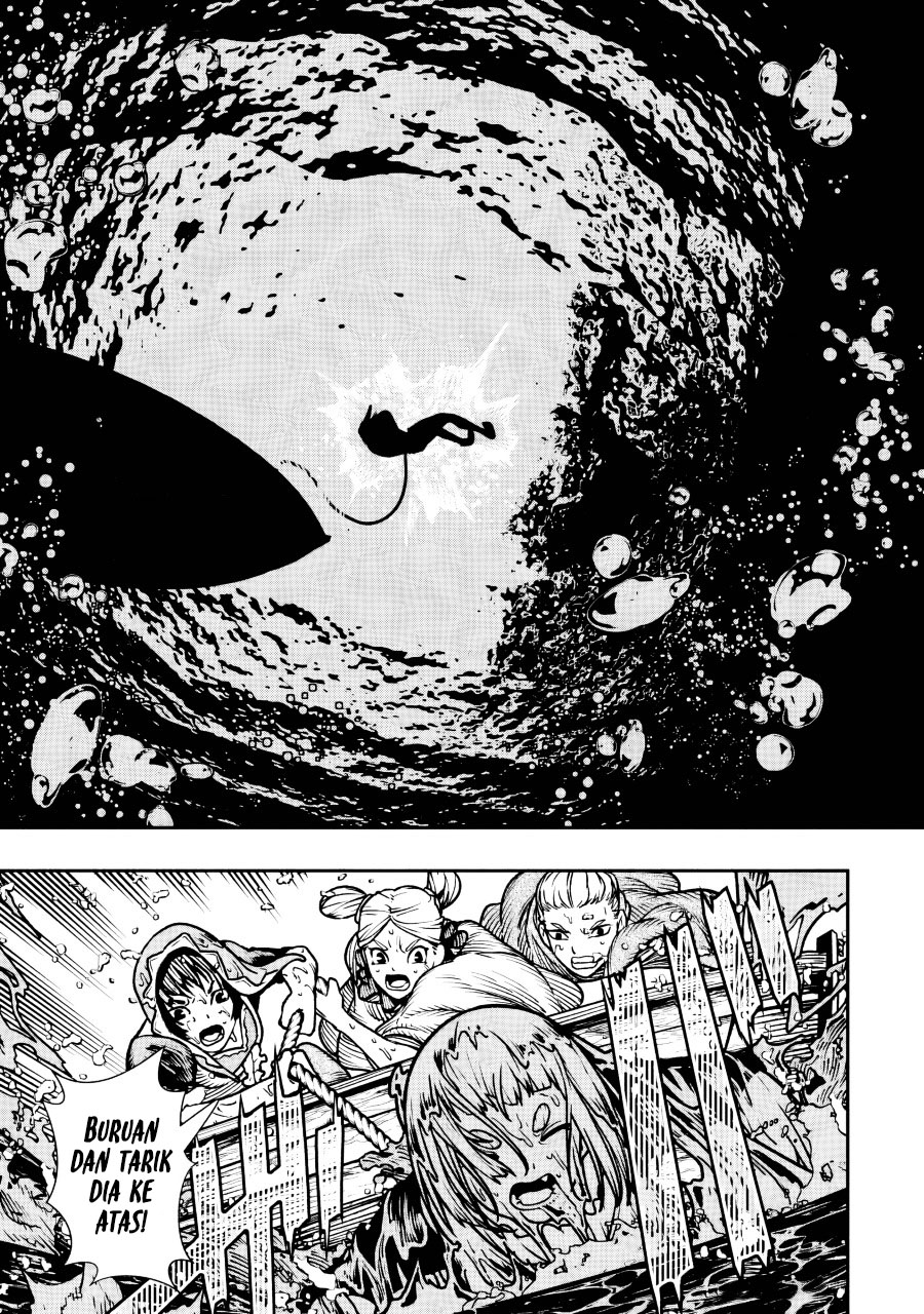 Halaman 16 dari Blood-crawling Princess of a ruined Country Chapter 14