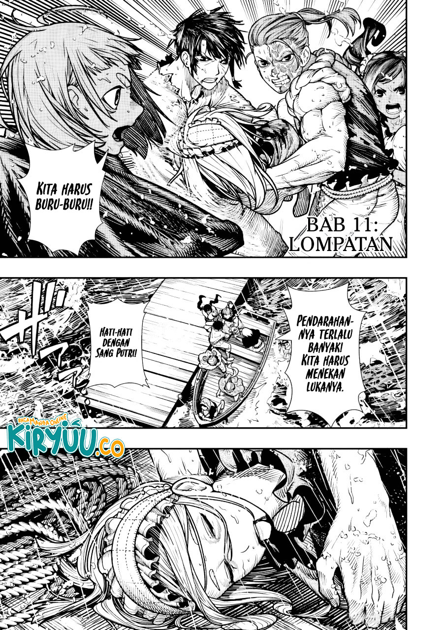 Halaman 2 dari Blood-crawling Princess of a ruined Country Chapter 14