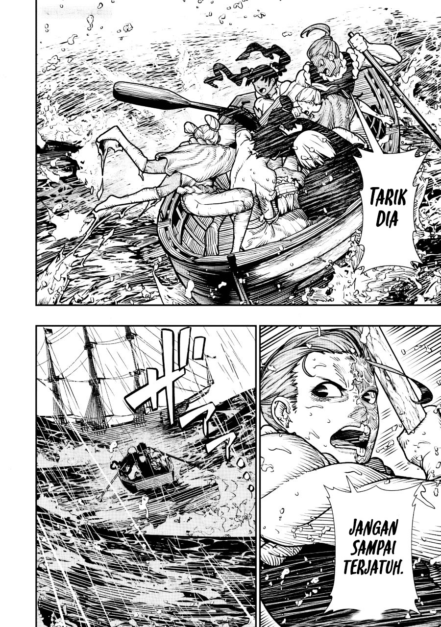 Halaman 7 dari Blood-crawling Princess of a ruined Country Chapter 14