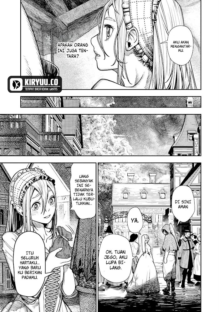 Halaman 16 dari Blood-crawling Princess of a ruined Country Chapter 2
