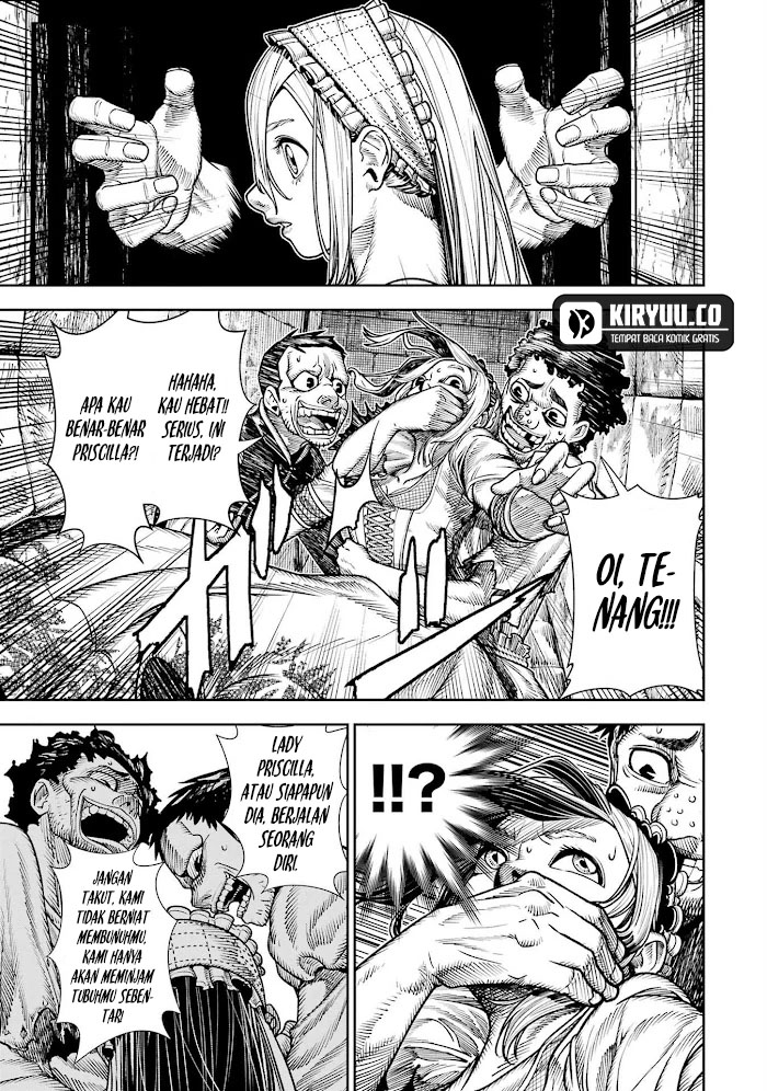 Halaman 18 dari Blood-crawling Princess of a ruined Country Chapter 2