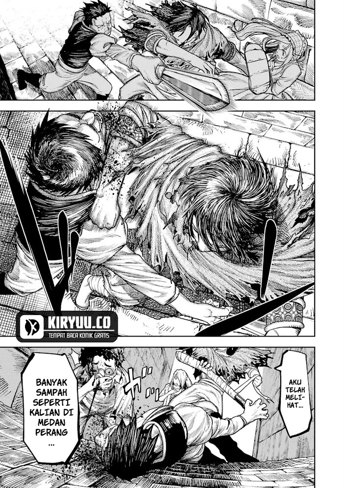 Halaman 22 dari Blood-crawling Princess of a ruined Country Chapter 2