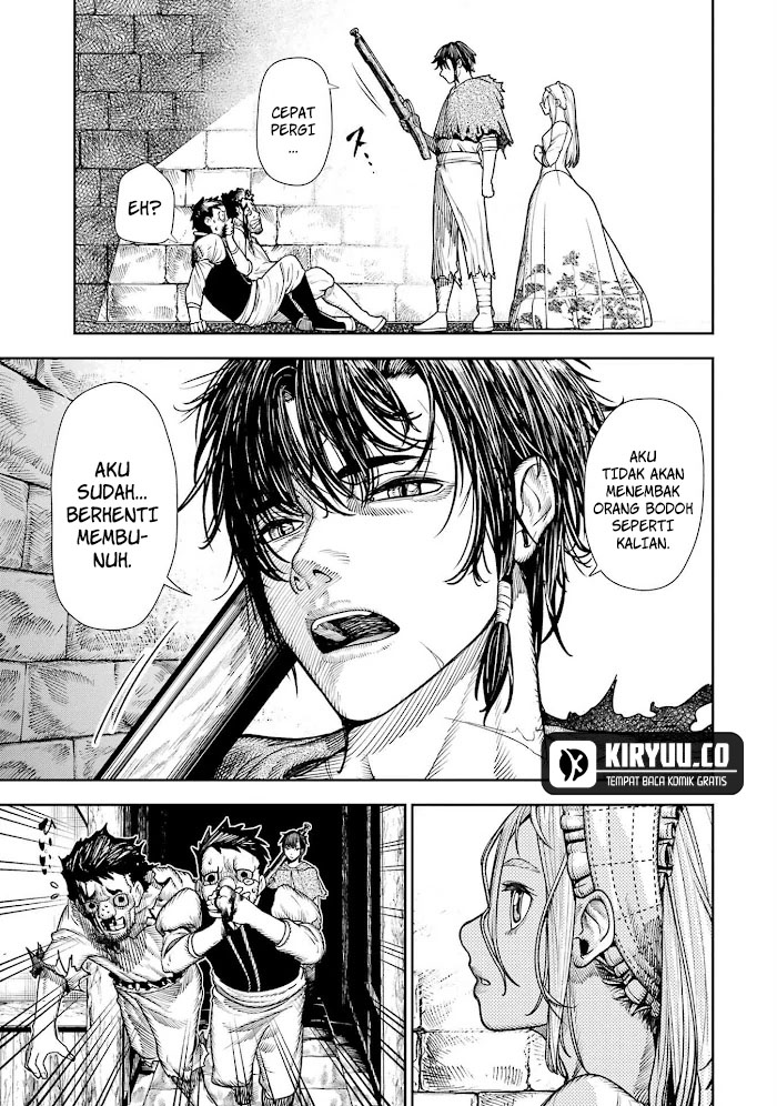 Halaman 24 dari Blood-crawling Princess of a ruined Country Chapter 2