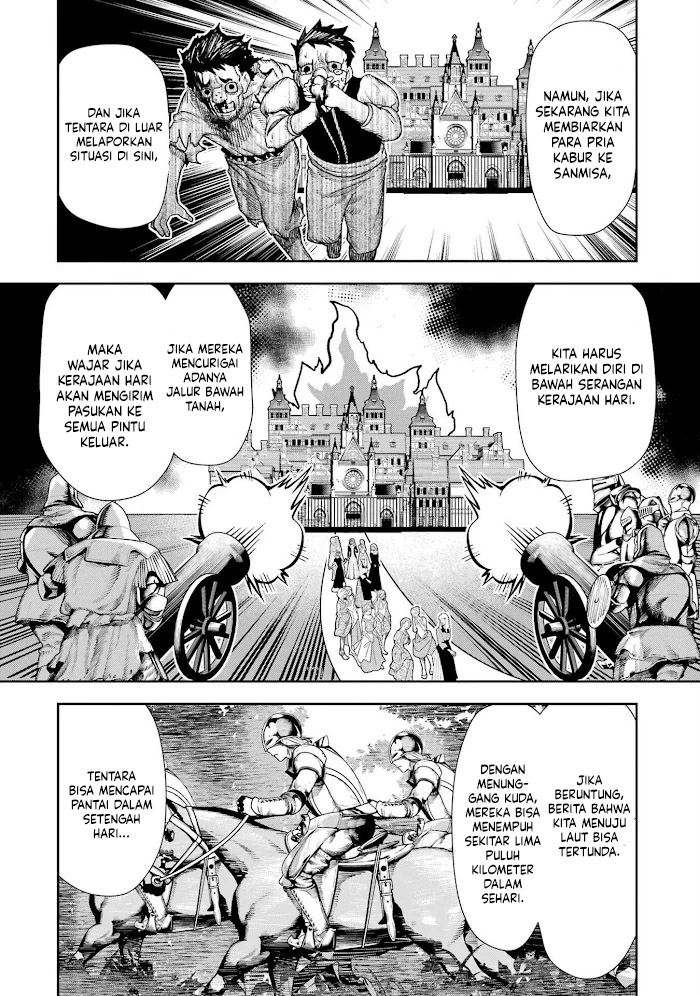 Halaman 13 dari Blood-crawling Princess of a ruined Country Chapter 4