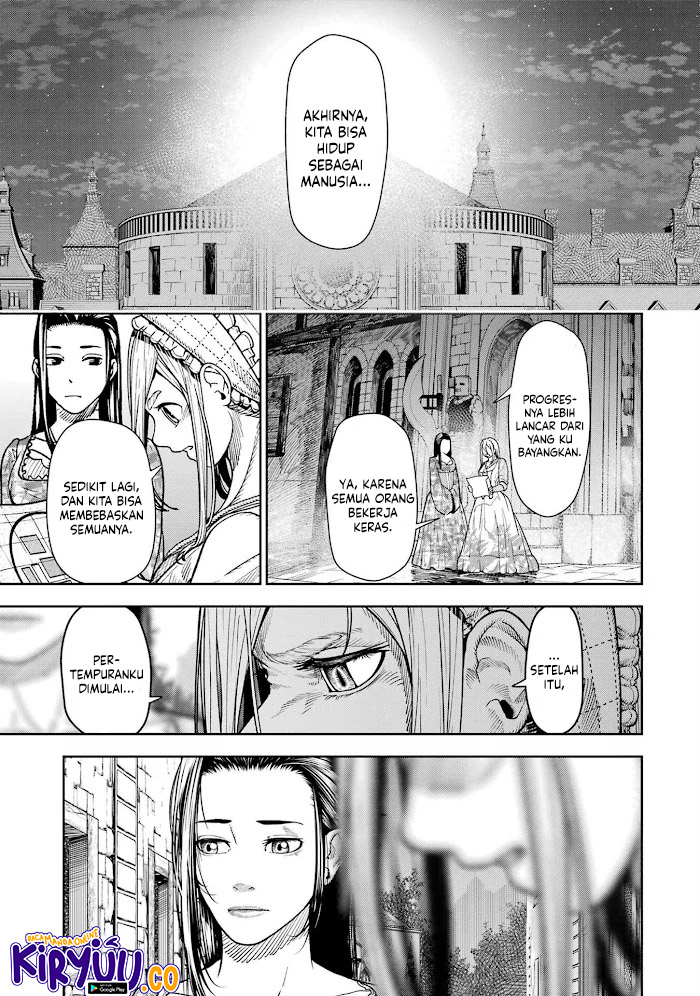 Halaman 16 dari Blood-crawling Princess of a ruined Country Chapter 4