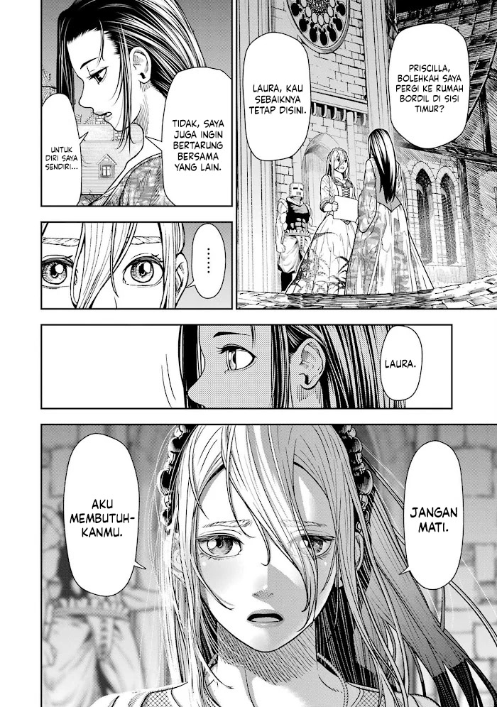 Halaman 17 dari Blood-crawling Princess of a ruined Country Chapter 4