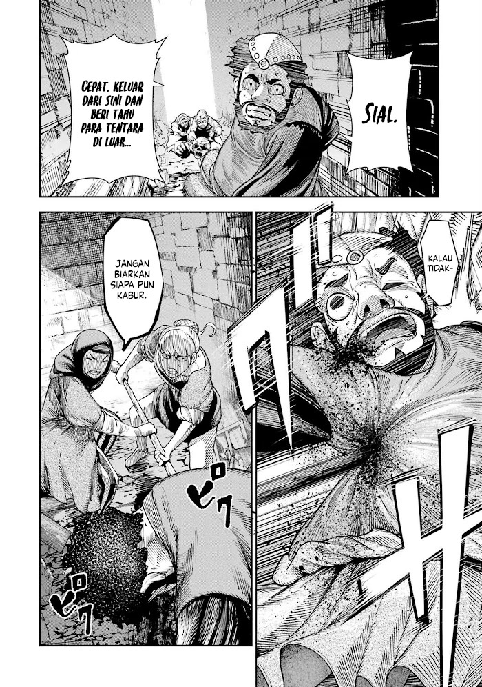 Halaman 19 dari Blood-crawling Princess of a ruined Country Chapter 4