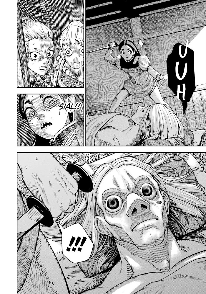 Halaman 21 dari Blood-crawling Princess of a ruined Country Chapter 4