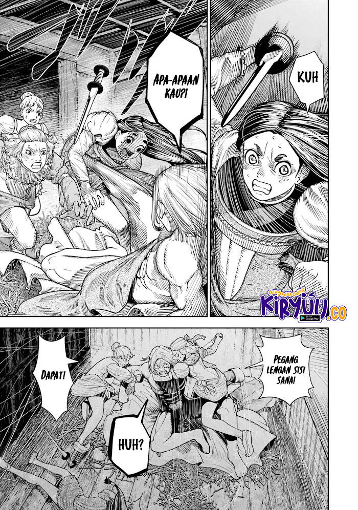 Halaman 22 dari Blood-crawling Princess of a ruined Country Chapter 4