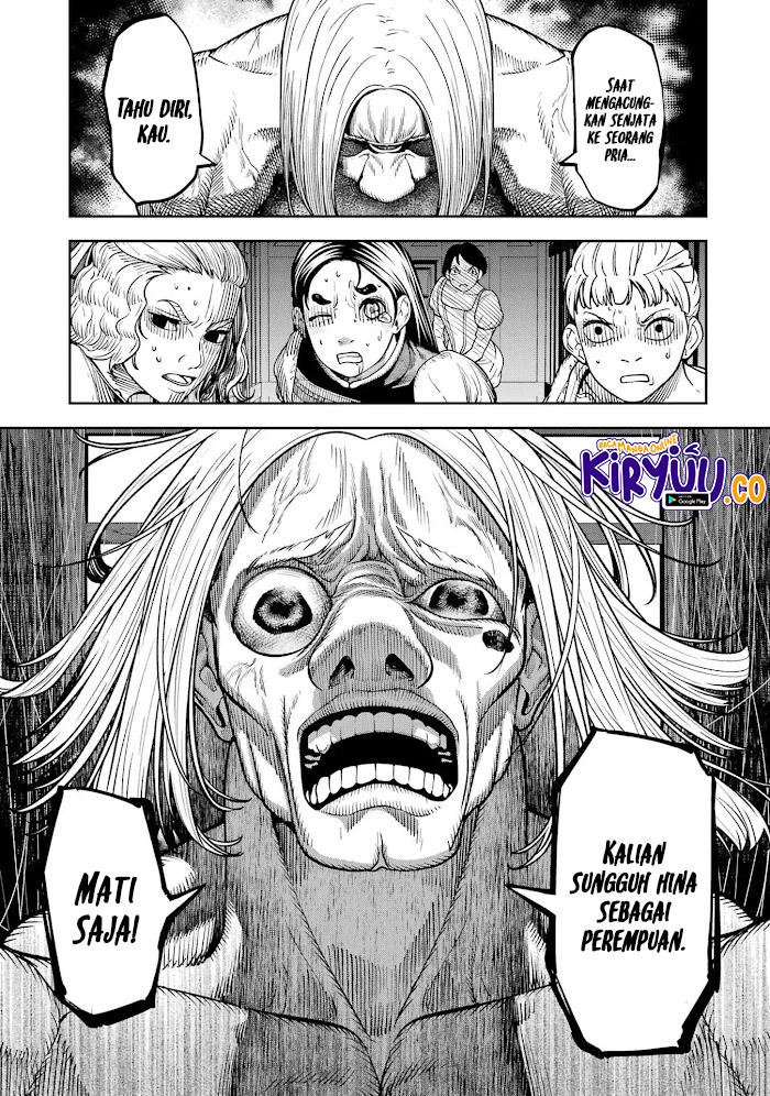 Halaman 24 dari Blood-crawling Princess of a ruined Country Chapter 4