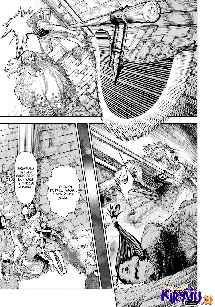 Halaman 28 dari Blood-crawling Princess of a ruined Country Chapter 4