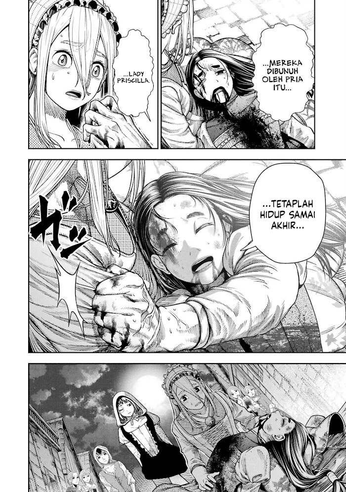 Halaman 29 dari Blood-crawling Princess of a ruined Country Chapter 4