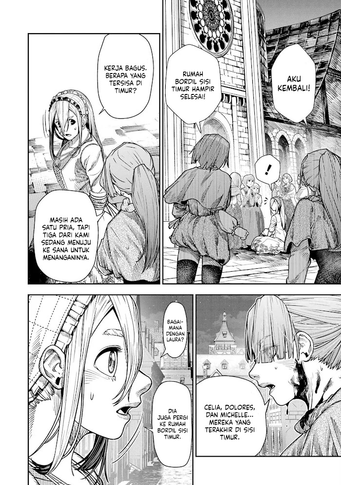 Halaman 31 dari Blood-crawling Princess of a ruined Country Chapter 4