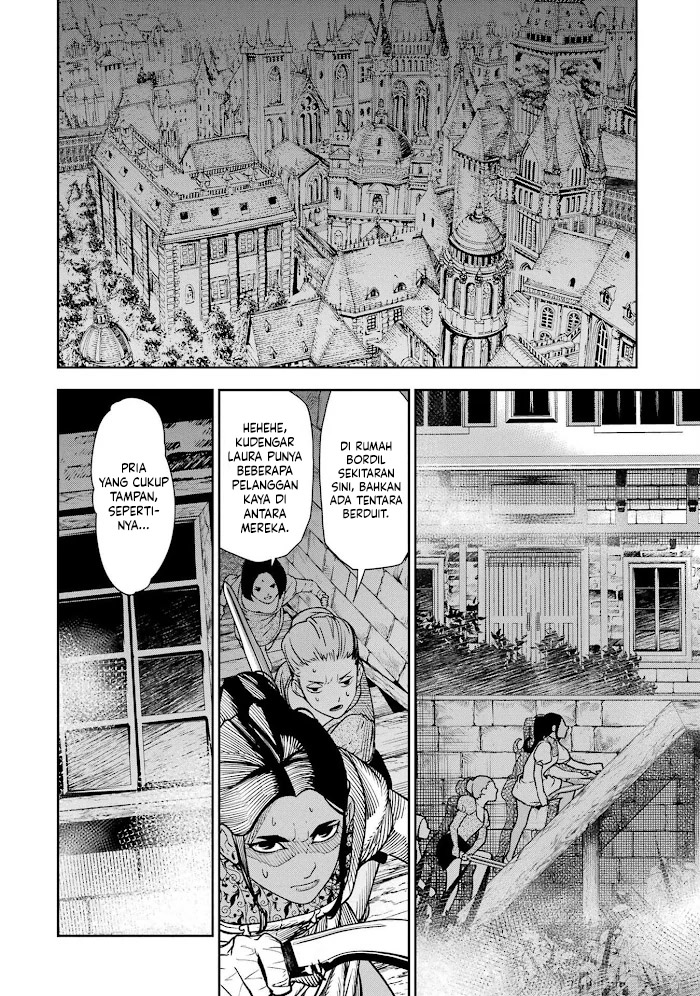 Halaman 33 dari Blood-crawling Princess of a ruined Country Chapter 4