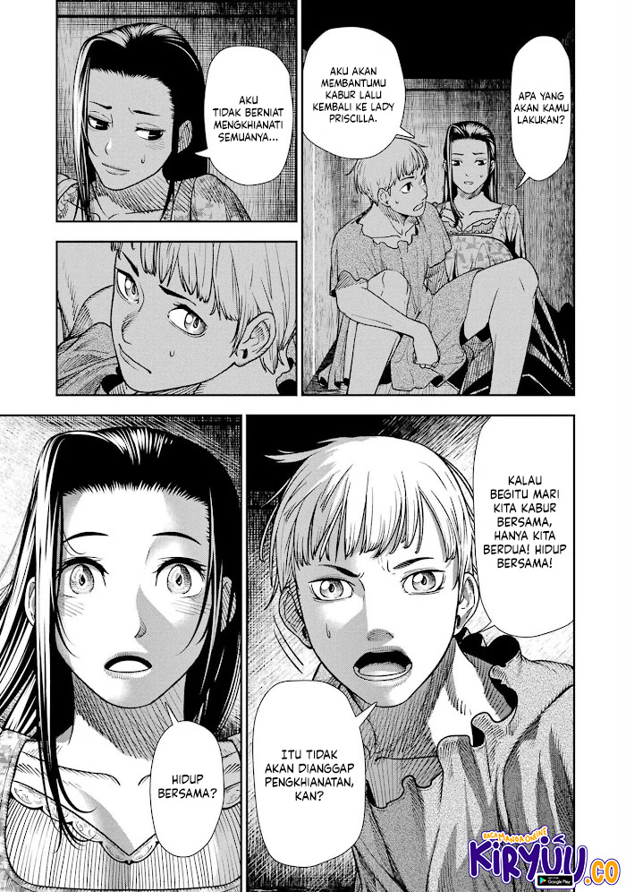 Halaman 36 dari Blood-crawling Princess of a ruined Country Chapter 4
