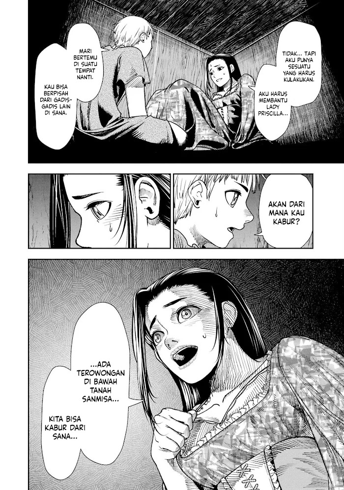 Halaman 37 dari Blood-crawling Princess of a ruined Country Chapter 4