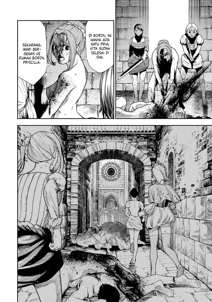 Halaman 9 dari Blood-crawling Princess of a ruined Country Chapter 4