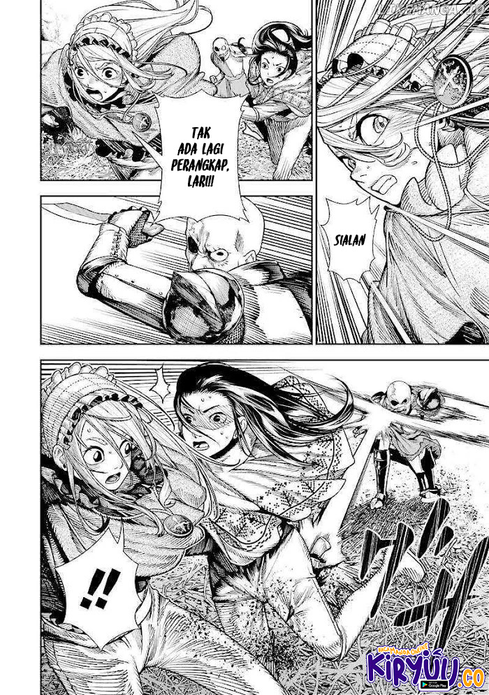 Halaman 18 dari Blood-crawling Princess of a ruined Country Chapter 6