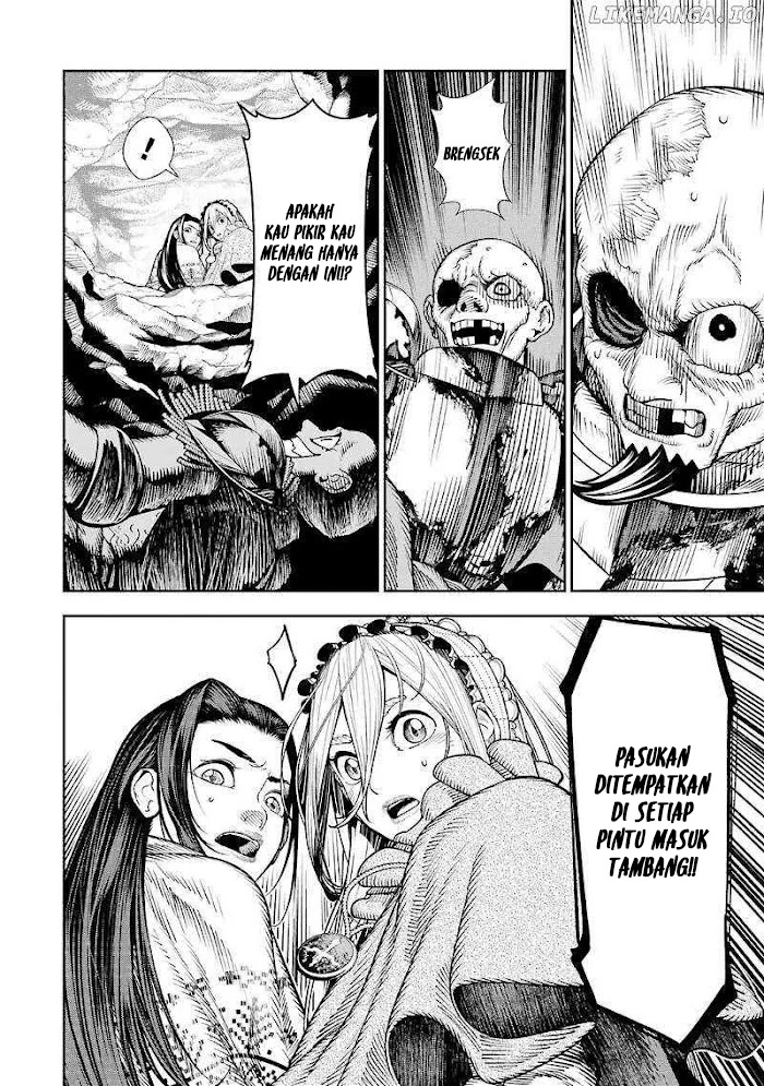 Halaman 21 dari Blood-crawling Princess of a ruined Country Chapter 6