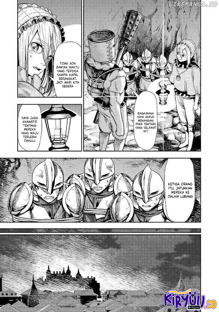 Halaman 24 dari Blood-crawling Princess of a ruined Country Chapter 6