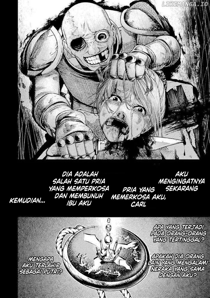 Halaman 7 dari Blood-crawling Princess of a ruined Country Chapter 6