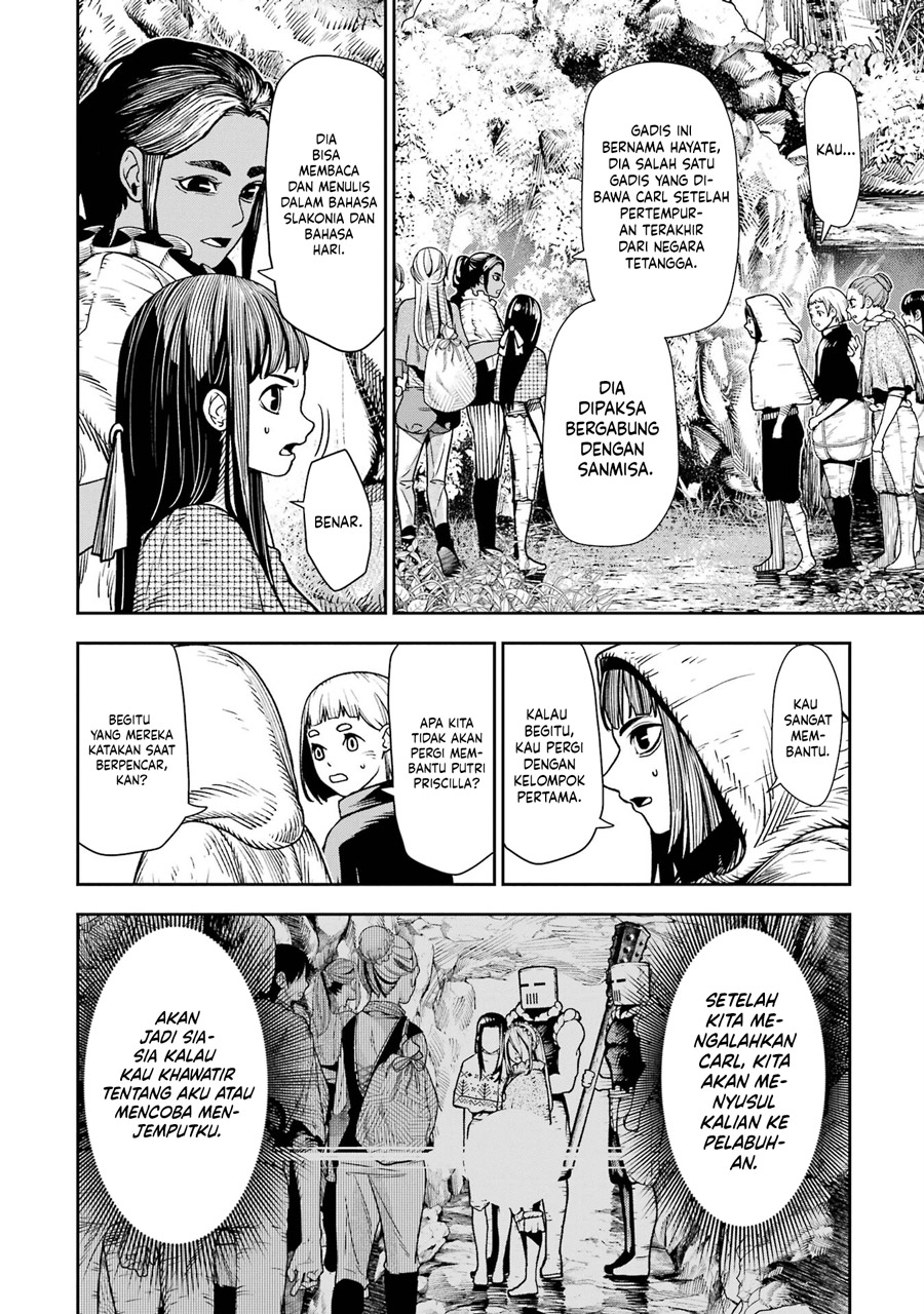 Halaman 15 dari Blood-crawling Princess of a ruined Country Chapter 8