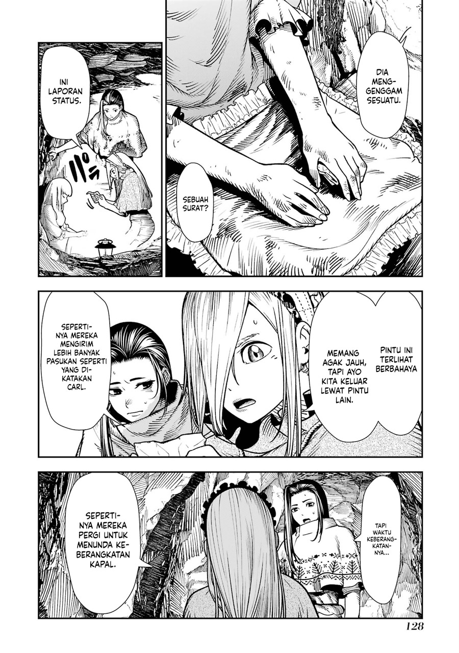 Halaman 19 dari Blood-crawling Princess of a ruined Country Chapter 8
