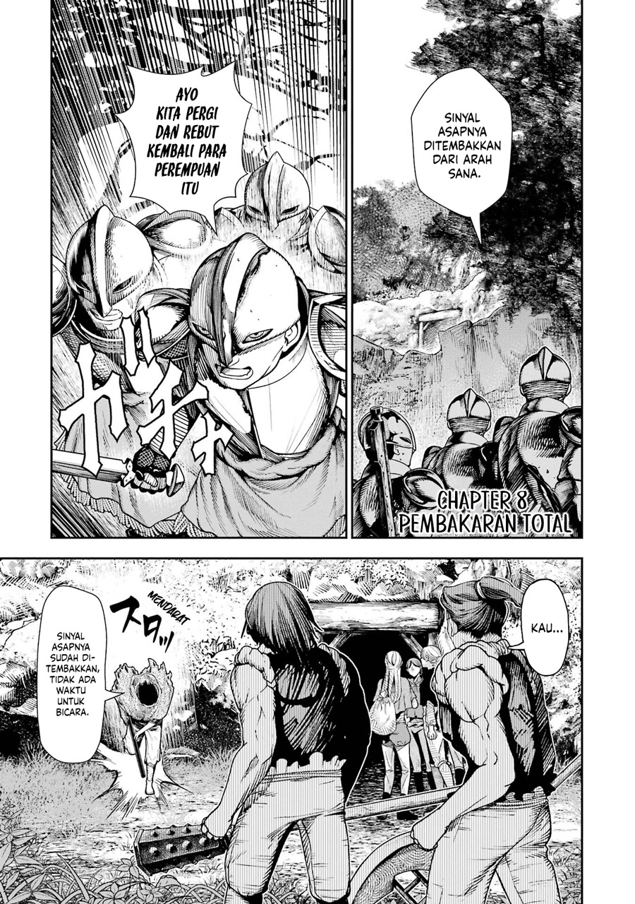 Halaman 2 dari Blood-crawling Princess of a ruined Country Chapter 8