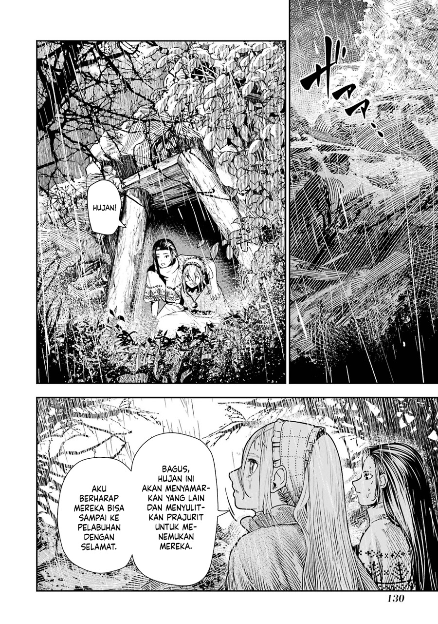 Halaman 21 dari Blood-crawling Princess of a ruined Country Chapter 8
