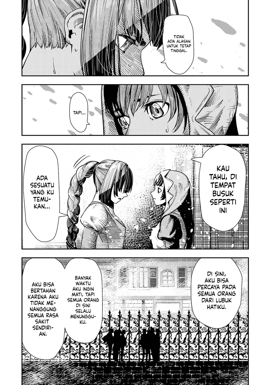 Halaman 28 dari Blood-crawling Princess of a ruined Country Chapter 8