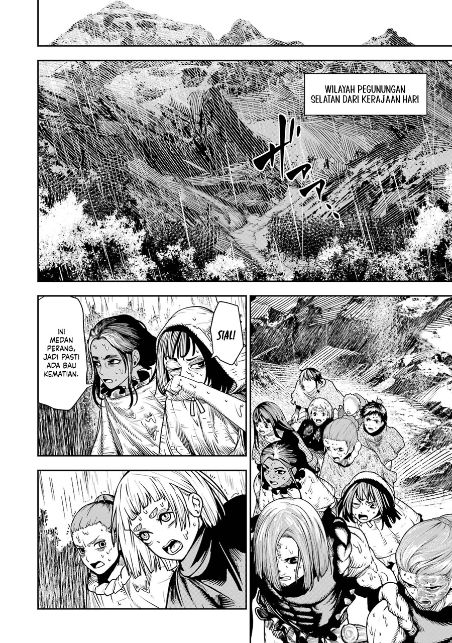 Halaman 33 dari Blood-crawling Princess of a ruined Country Chapter 8