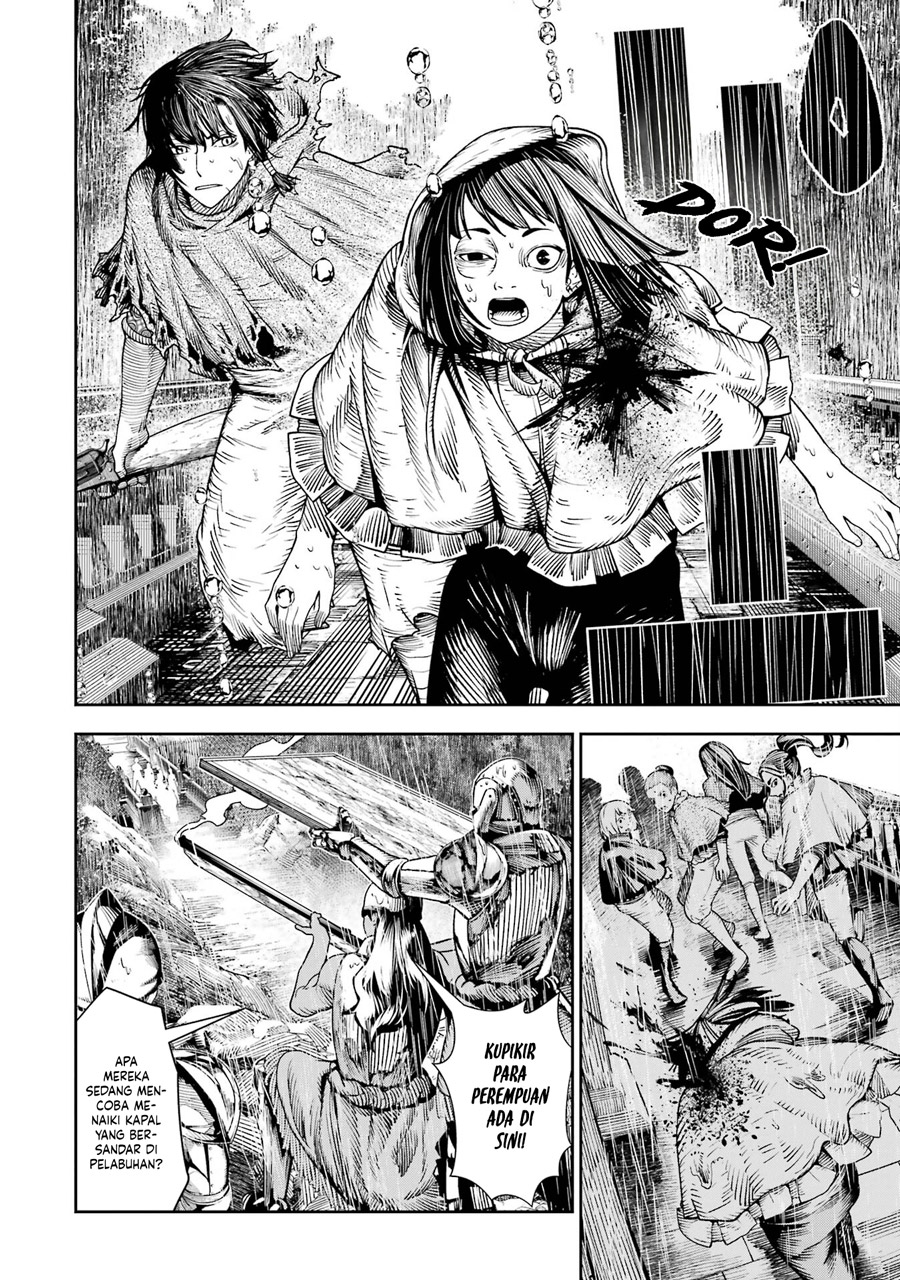 Halaman 35 dari Blood-crawling Princess of a ruined Country Chapter 8