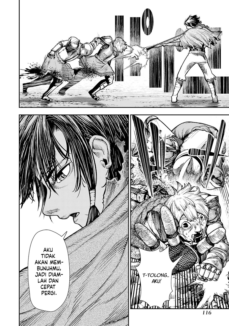 Halaman 7 dari Blood-crawling Princess of a ruined Country Chapter 8