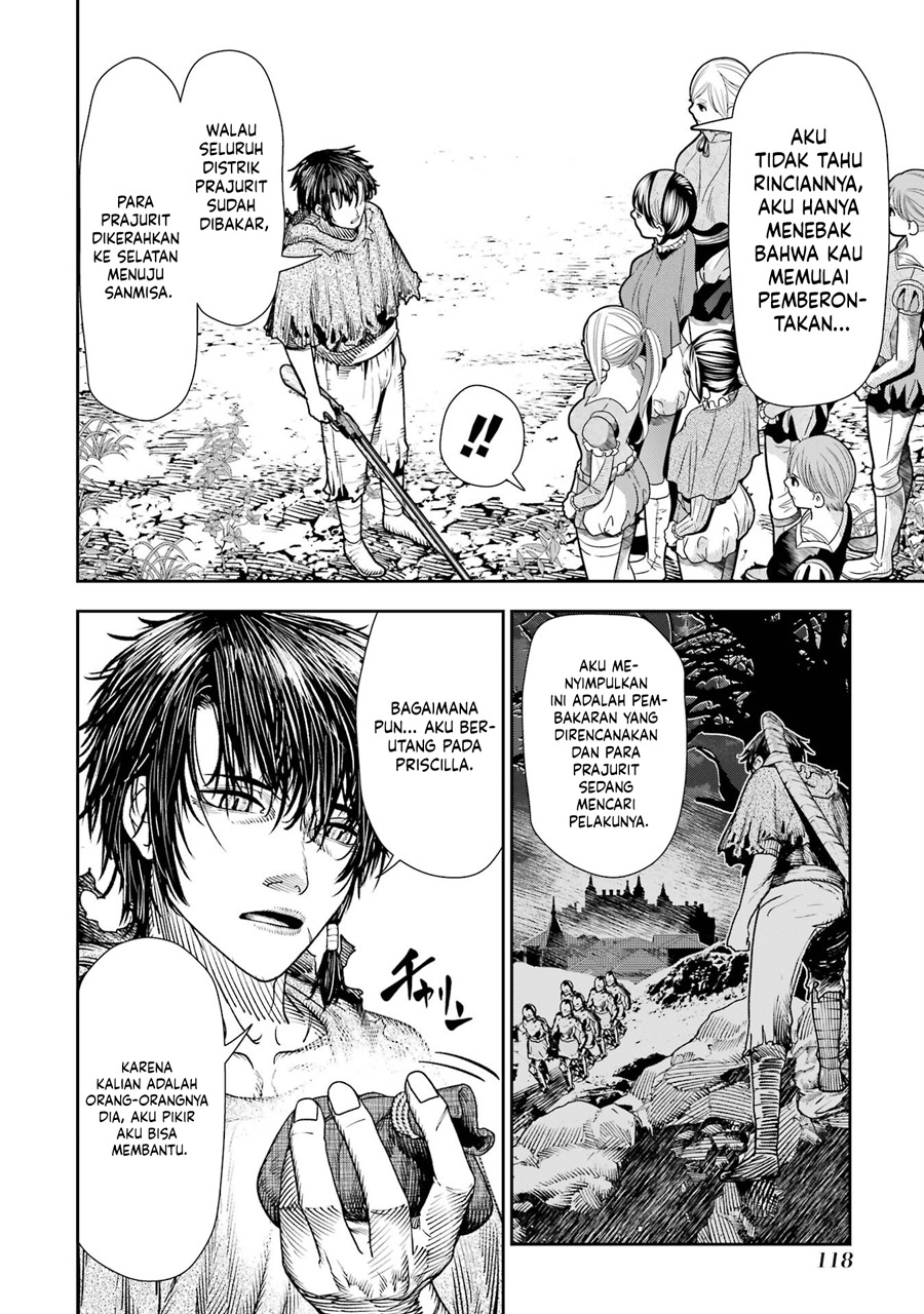 Halaman 9 dari Blood-crawling Princess of a ruined Country Chapter 8