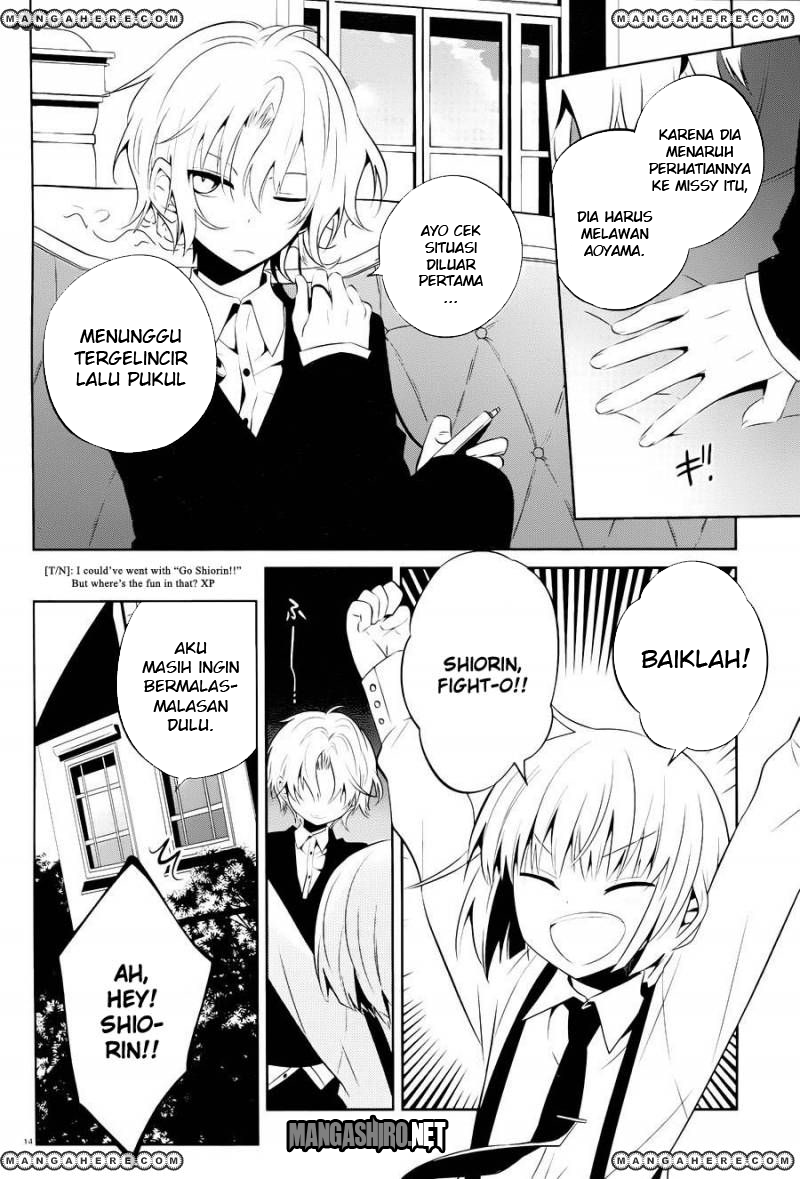 Halaman 15 dari Boku to Senpai no Tekken Kousai Chapter 15