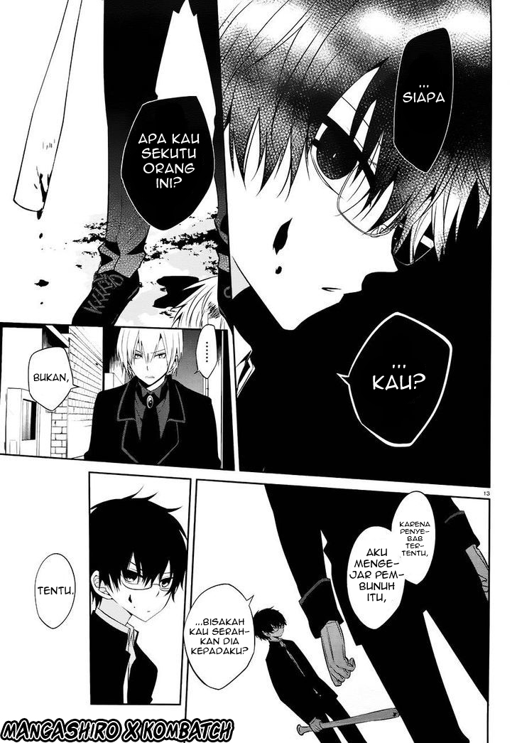 Halaman 14 dari Boku to Senpai no Tekken Kousai Chapter 16