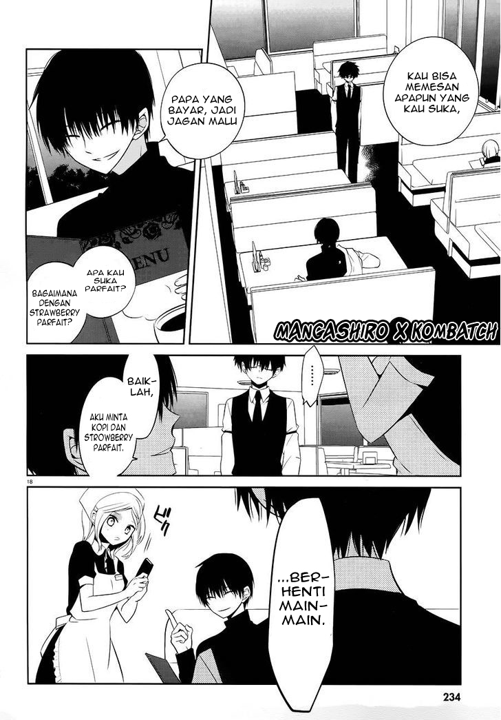 Halaman 19 dari Boku to Senpai no Tekken Kousai Chapter 16