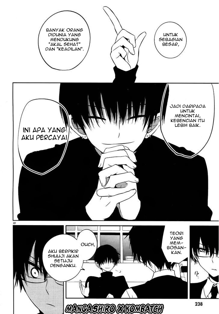 Halaman 23 dari Boku to Senpai no Tekken Kousai Chapter 16