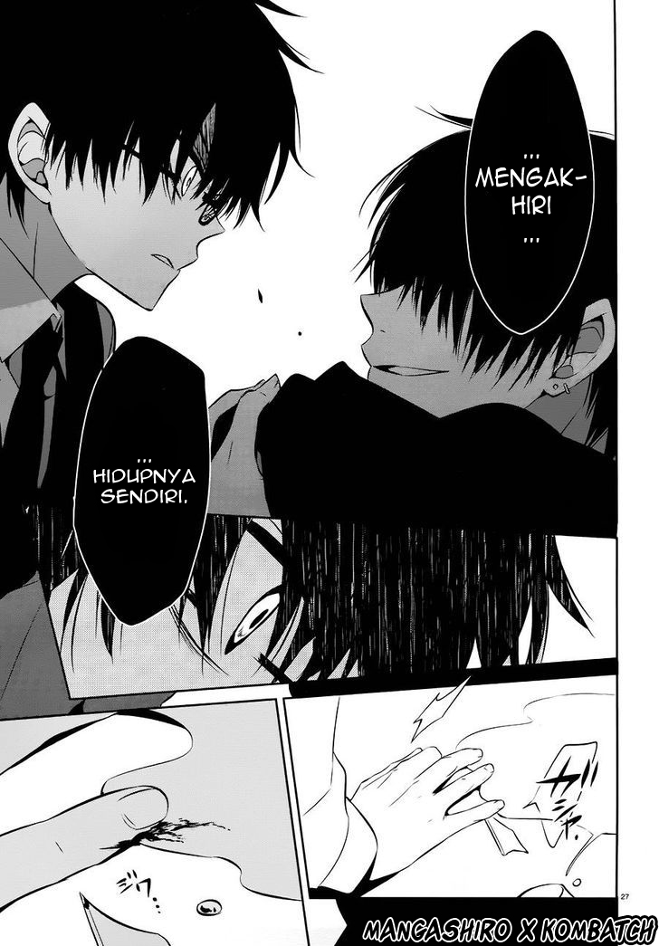 Halaman 28 dari Boku to Senpai no Tekken Kousai Chapter 16