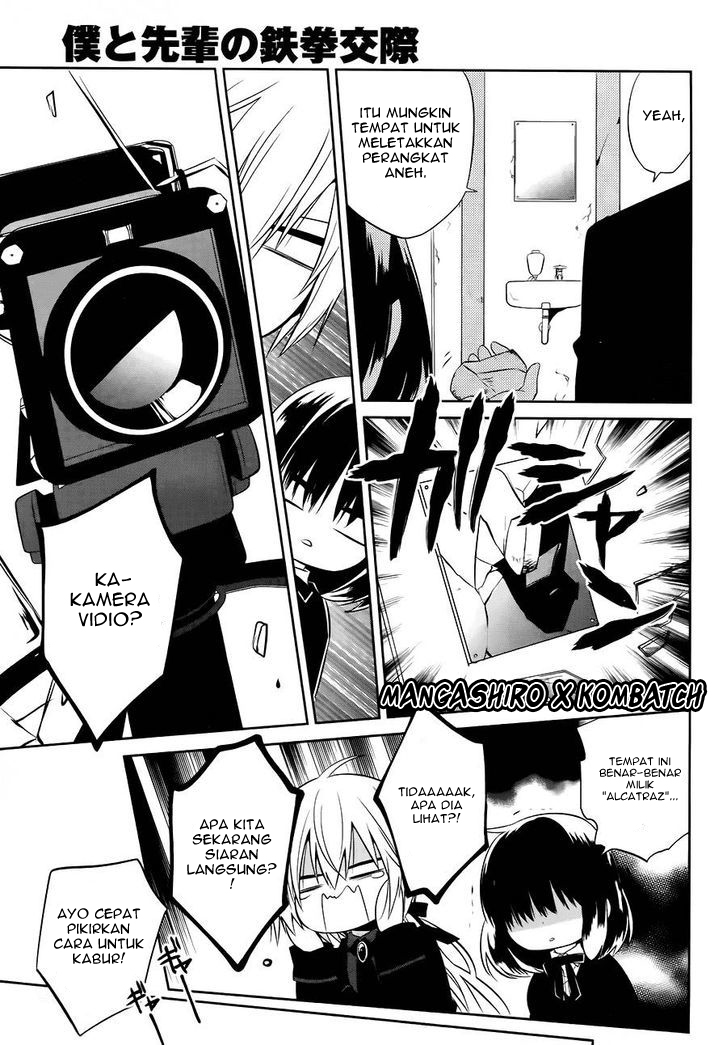 Halaman 8 dari Boku to Senpai no Tekken Kousai Chapter 16
