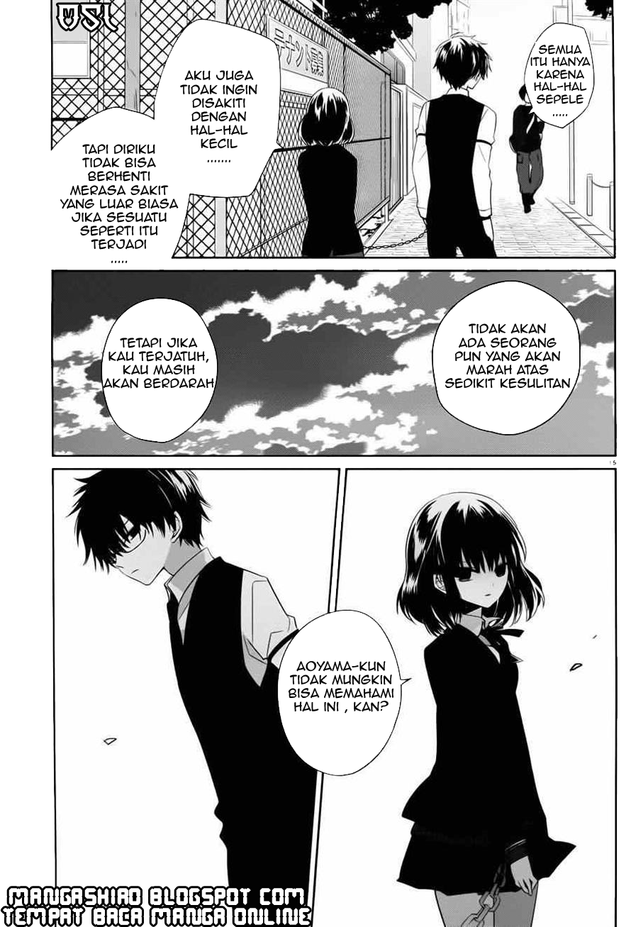 Halaman 16 dari Boku to Senpai no Tekken Kousai Chapter 4