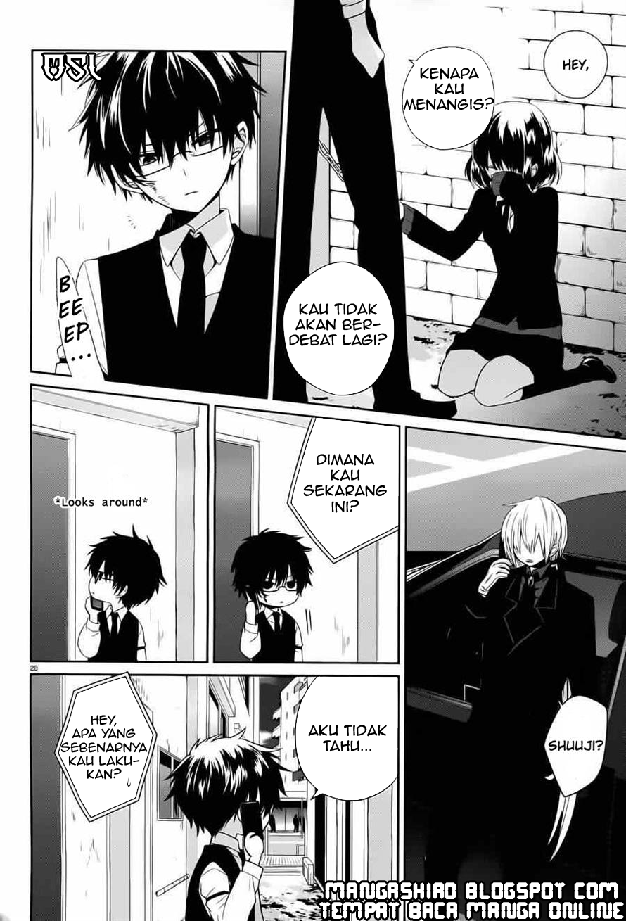 Halaman 28 dari Boku to Senpai no Tekken Kousai Chapter 4