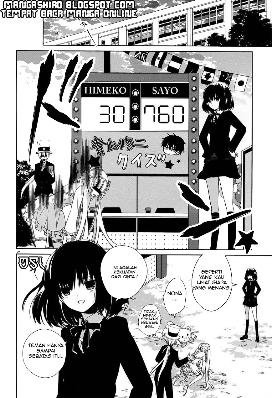 Halaman 24 dari Boku to Senpai no Tekken Kousai Chapter 5